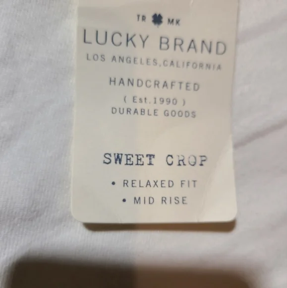 Lucky Brand Sweet Crop Jeans - Picture 5 of 7